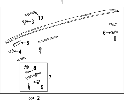 Luggage Carrier for 2023 Toyota RAV4 #2