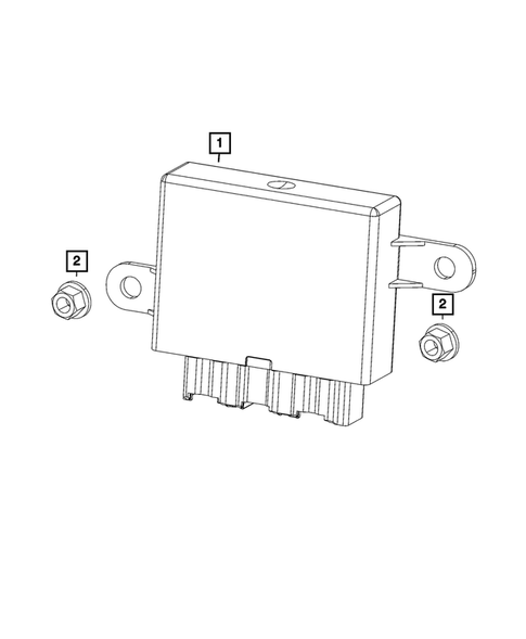 Keys, Modules and Engine Controllers for 2020 Jeep Gladiator #11