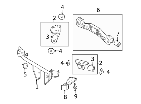 Axle & Differential for 2009 Suzuki SX4 #2