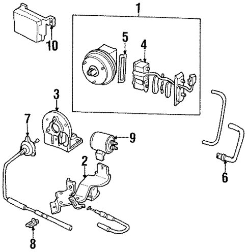 Cruise Control for 1995 Honda Odyssey #0