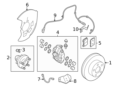 Anti-Lock Brakes for 2022 INFINITI Q50 #3