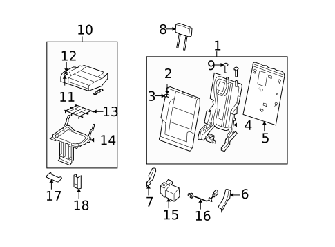 Third Row Seats for 2008 INFINITI QX56 #1