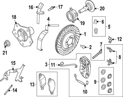 Front Brakes for 2024 Porsche 718 Cayman #0