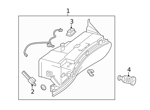 Glove Box for 2019 Mercedes-Benz S560 #0