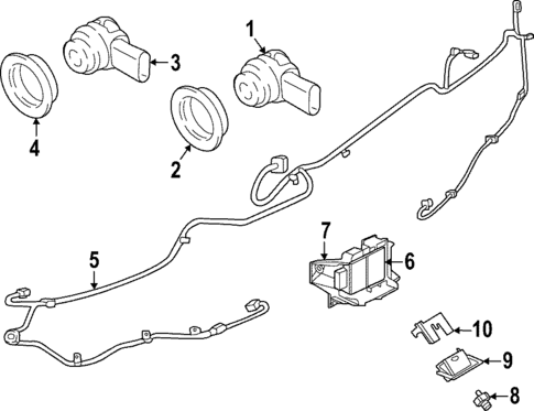 Electrical Components for 2021 Porsche Cayenne #24