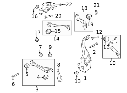 Suspension Components for 2014 Audi allroad #1