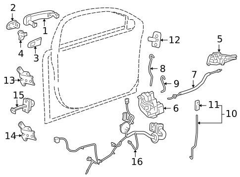 Front Door for 2014 Chevrolet Cruze #0