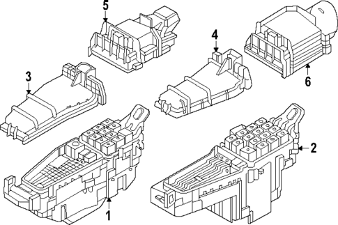 Fuse & Relay for 2025 Mazda CX-70 #0
