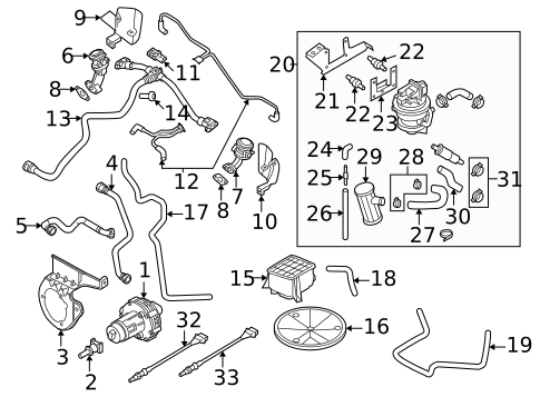Emission Components for 2009 Audi A6 Quattro #0