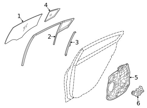 Rear Door for 2017 Kia Forte #0