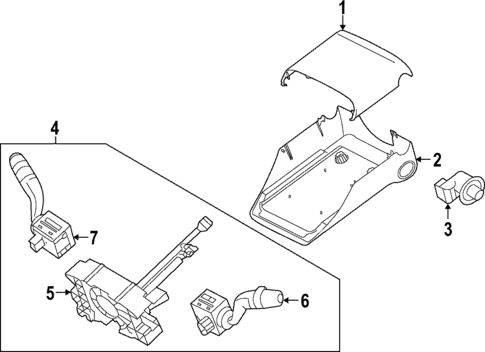 Switches for 2021 Jaguar F-Type #0