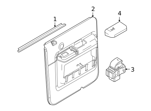 Rear Door for 2008 Ford F-250 Super Duty #2