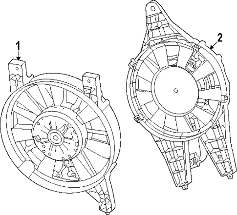 Cooling Fan for 2024 Chevrolet Corvette #0
