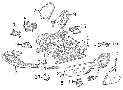 Tracks & Components for 2023 Mercedes-Benz EQE AMG® #1