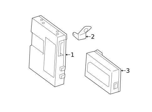 Electrical Components for 2019 Toyota Sienna #5