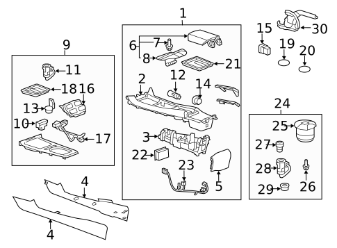 Parking Brake for 2014 Chevrolet Camaro #1