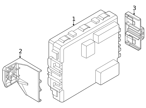 Electrical Components for 2023 Genesis GV80 #1