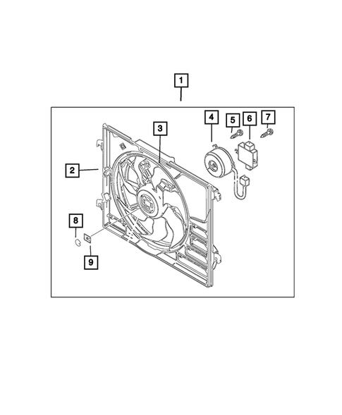 Radiator and Related Parts; Charge Air Cooler for 2018 Fiat 124 Spider #6