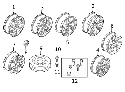 Wheels for 2025 Volvo XC60 #7