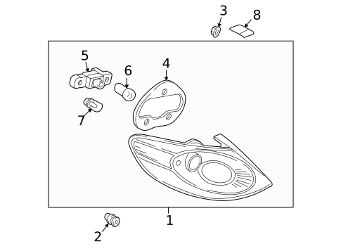 Tail Lamps for 2009 Volkswagen CC #0