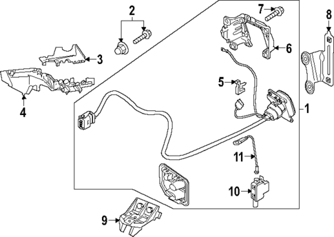 Fender & Components for 2025 Audi SQ8 e-tron Sportback #2