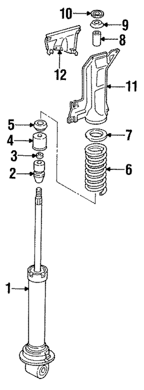 Shocks & Suspension Components for 1993 Audi 90 #1