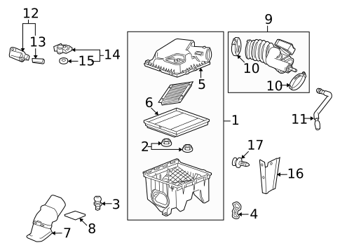 Powertrain Control for 2010 Cadillac SRX #2
