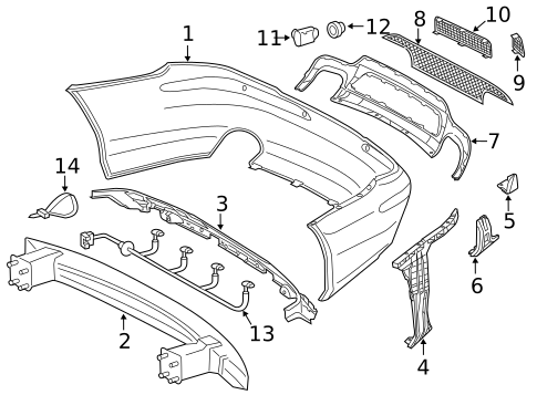 Parking Aid for 2011 Mercedes-Benz SL 550 #1