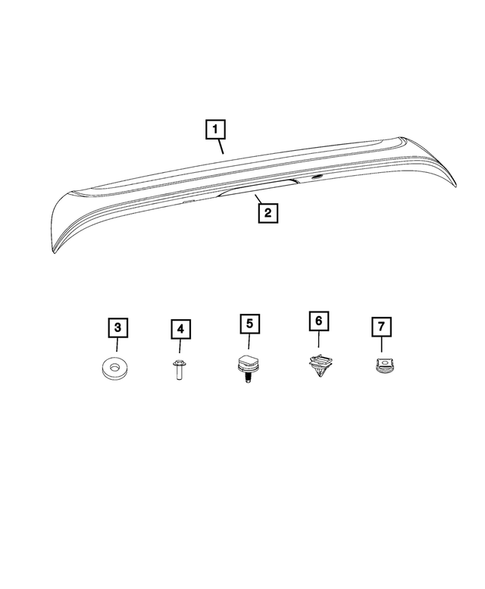Moldings and Ornamentation for 2017 Chrysler Pacifica #1