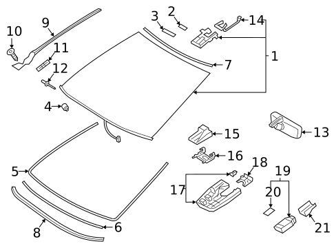 Lane Departure Warning for 2019 Lexus UX250h #1