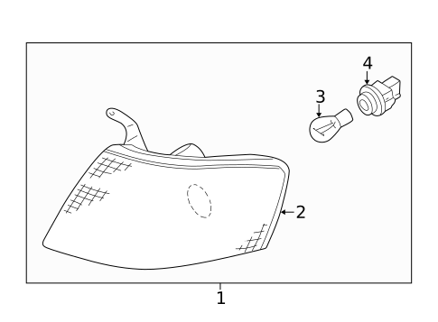 Bulbs - Chassis for 1999 Nissan Altima #1
