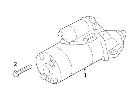 Starter for 2019 Hyundai Elantra GT #1