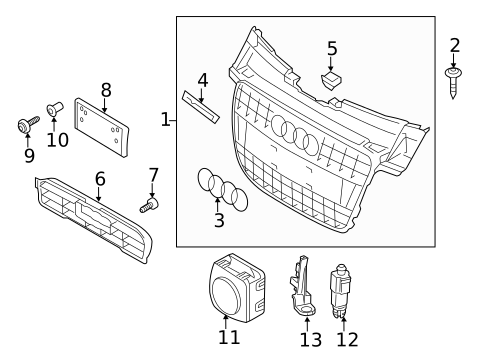 Automatic Temperature Controls for 2014 Audi allroad #1