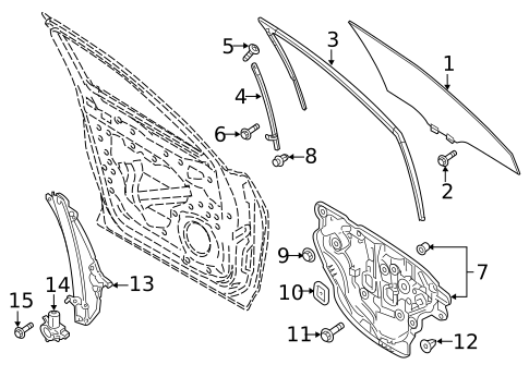 Front Door for 2018 Mazda CX-9 #1