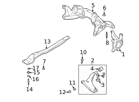Suspension Components for 2002 Dodge Stratus #0