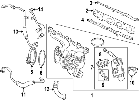 Turbocharger & Components for 2024 BMW X2 #0