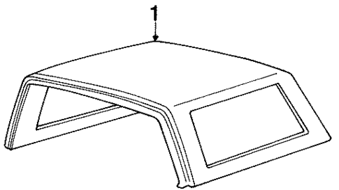 Top & Components for 1987 GMC Jimmy #0
