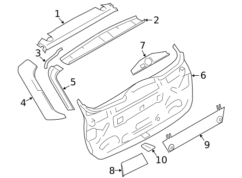Interior Trim for 2016 BMW 328i xDrive #0