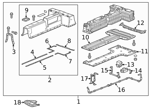 Electrical Components for 2015 Cadillac ELR #2