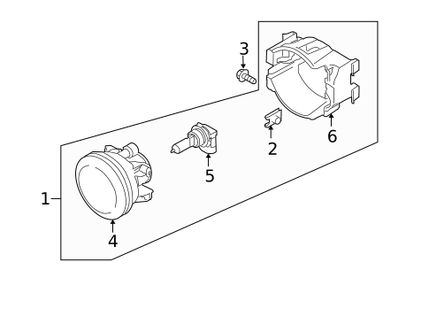 Bulbs - Chassis for 2009 Subaru Legacy #3