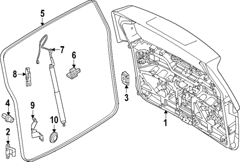 Gate & Hardware for 2025 Volkswagen ID. Buzz #0
