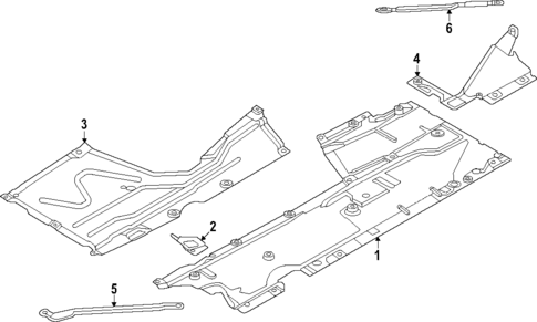 Under Cover & Splash Shields for 2015 BMW 228i #0
