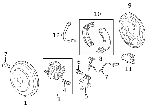 Anti-Lock Brakes for 2018 Chevrolet Spark #1