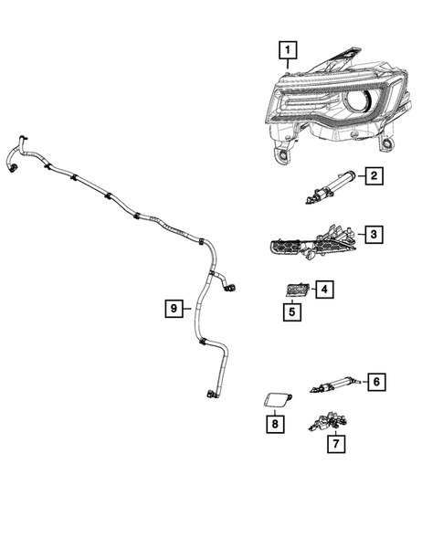 Wiper and Washer System for 2016 Jeep Grand Cherokee #3