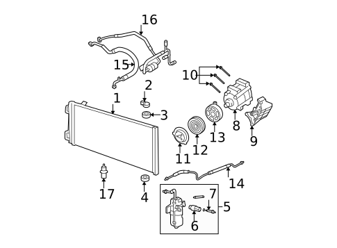Hoses & Pipes for 2008 Ford F-150 #0