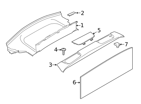 Stowage Compartment for 2018 Porsche 911 #0