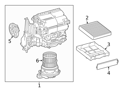 Controls for 2022 Lexus ES250 #1