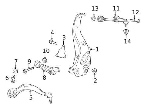 Suspension Components for 2017 Cadillac CT6 #2