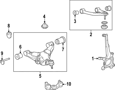 Suspension Components for 2025 Lexus LX700h #0