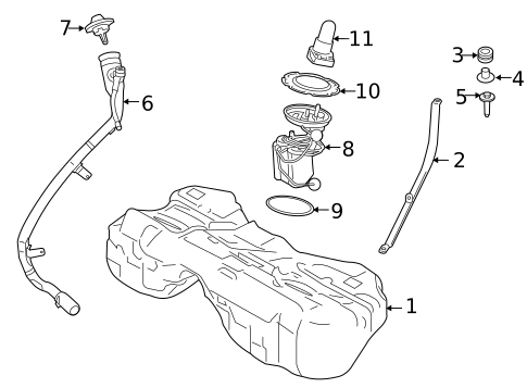 Fuel System Components for 2020 BMW M5 #0